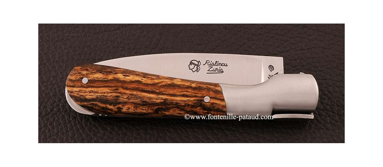 Corsican Pialincu knife Classic Range Bocote