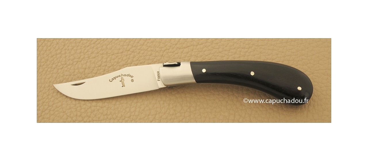 "Le Capuchadou" 10 cm hand made knife, Boxwood