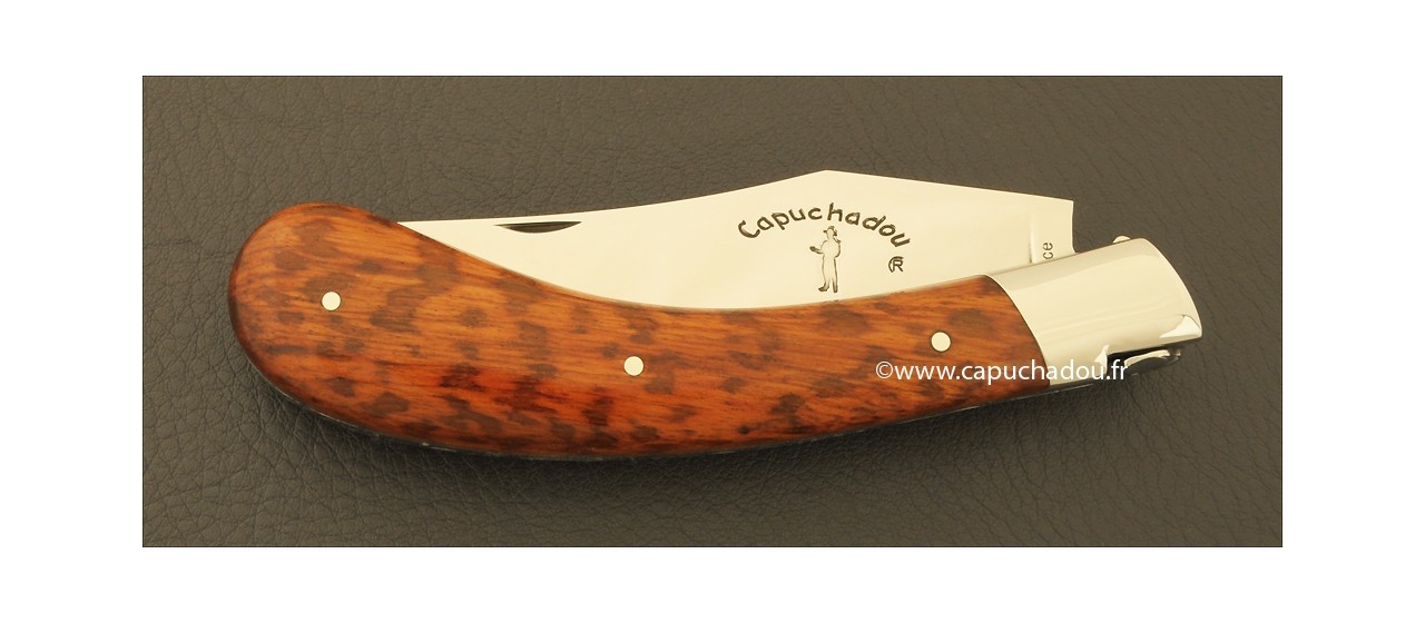 "Le Capuchadou" 12 cm hand made knife, amourette