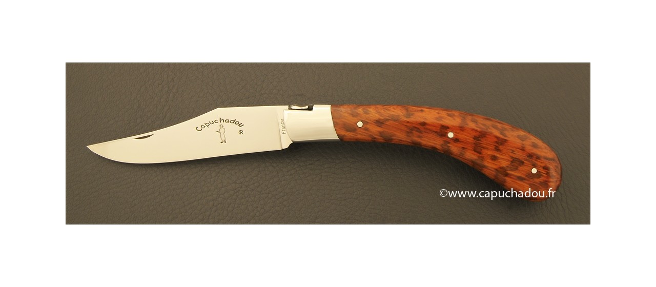 "Le Capuchadou" 12 cm hand made knife, amourette