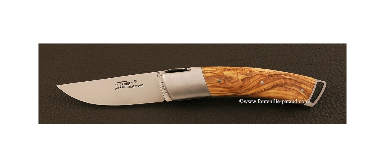 Le Thiers® Gentleman knife Olivewood