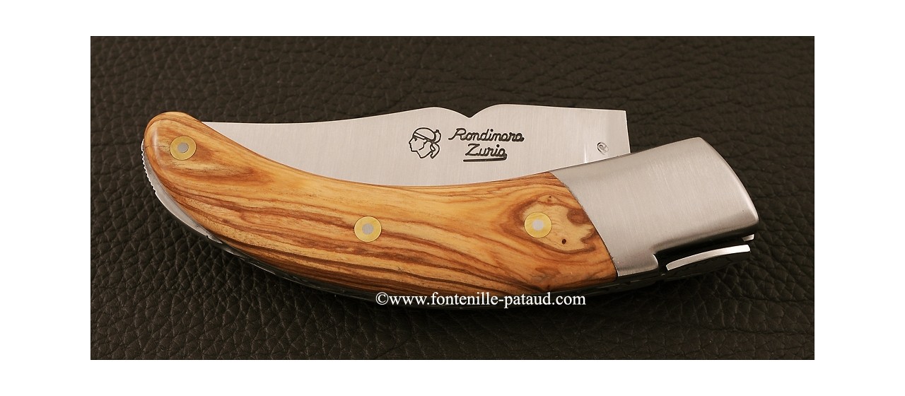 Corsican Rondinara knife classic range olivewood