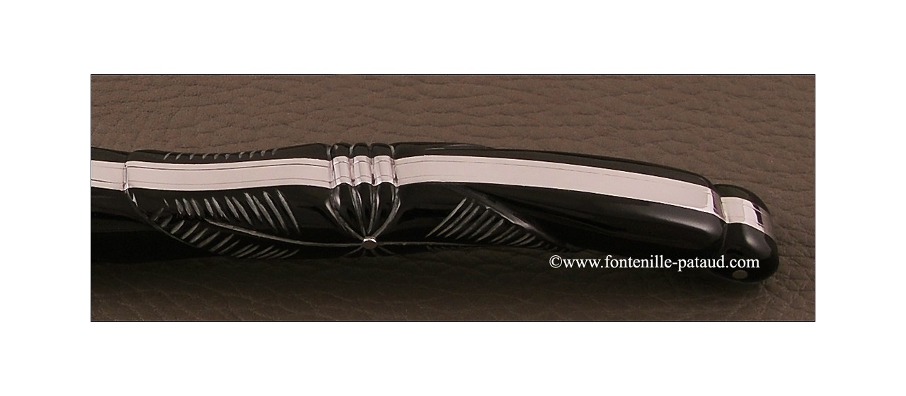 Collectors laguiole knife real ebony