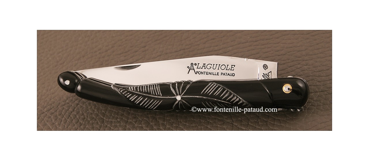 Collectors laguiole knife real ebony