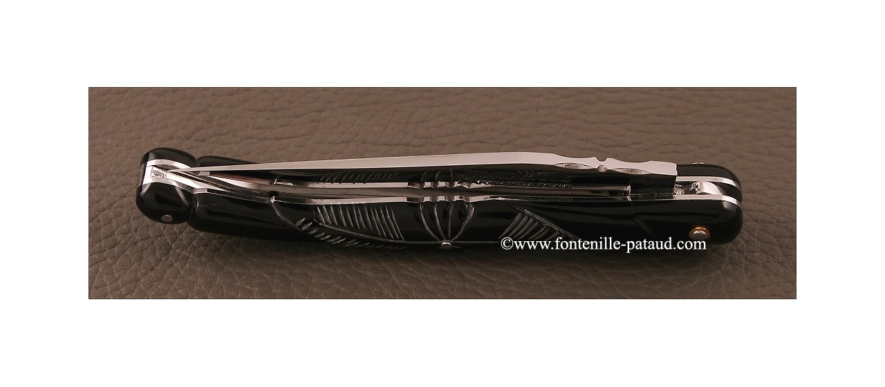 Collectors laguiole knife real ebony