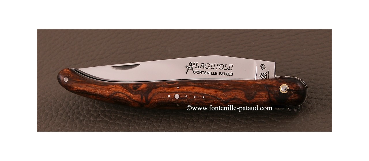 True laguiole knife handmade in Aubrac