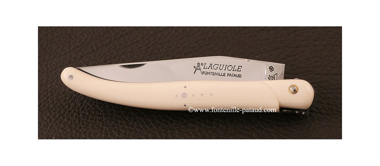 Amazing luxury ivory laguiole knife 
