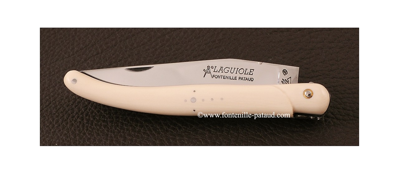 Laguiole luxe en ivoire véritable