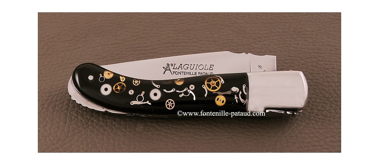 Laguiole sport knife watch mechanism