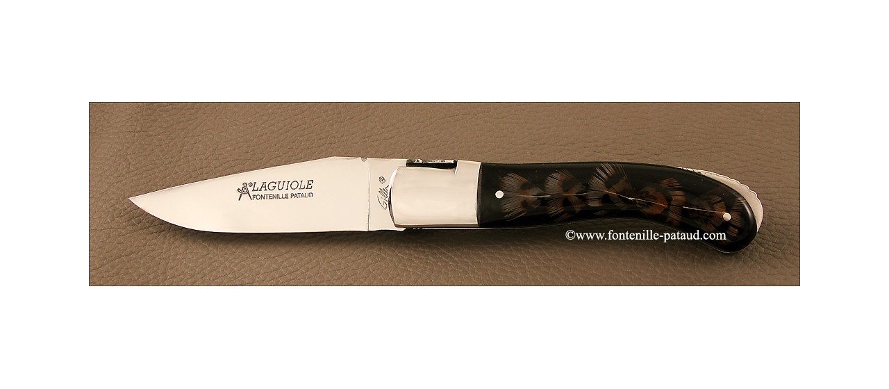 Laguiole sport knife feather