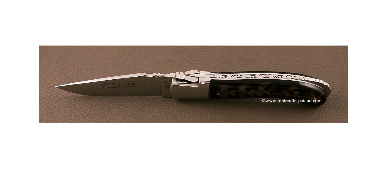 Laguiole sport knife feather