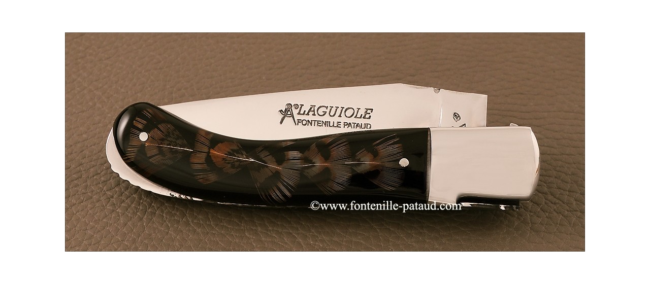 Laguiole sport knife feather