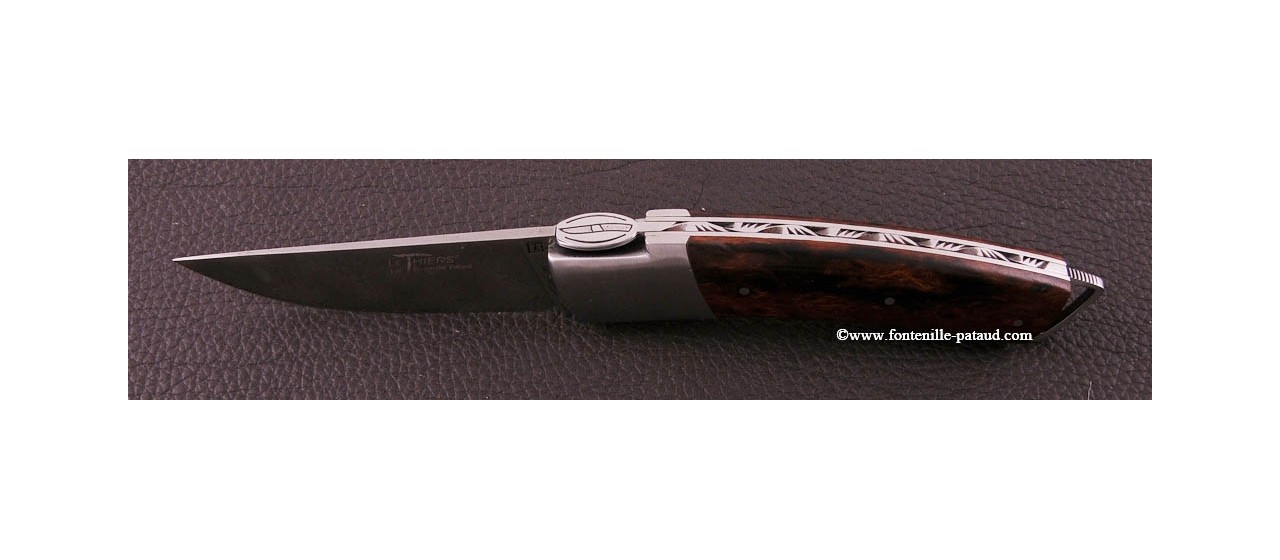 Le Thiers ® Gentleman knife Damascus Ironwood