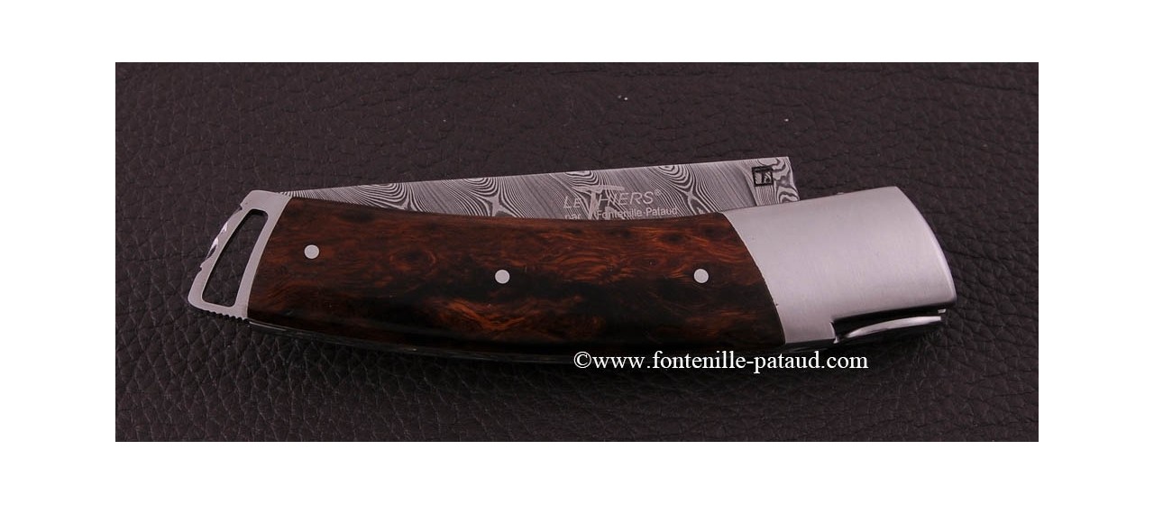 Le Thiers ® Gentleman knife Damascus Ironwood