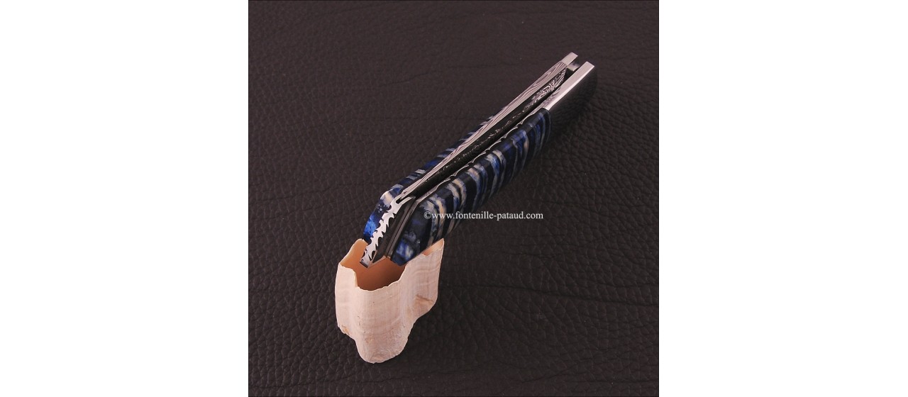 Couteau Le Thiers ® Gentleman Damas Molaire de Mammouth