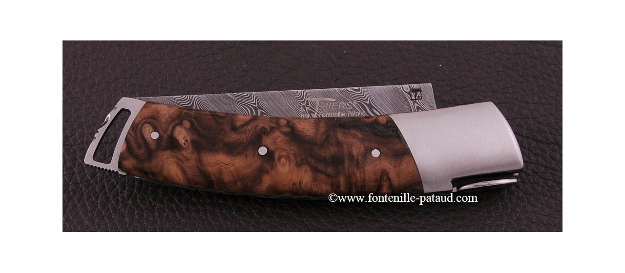 Le Thiers ® Gentleman knife Damascus Walnut