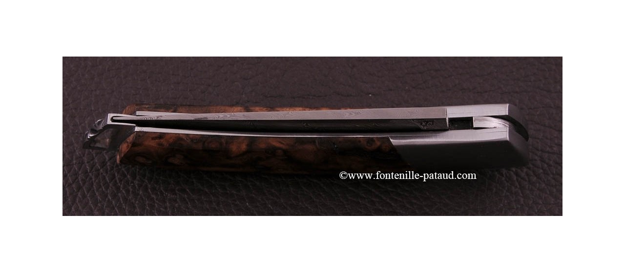 Le Thiers ® Gentleman knife Damascus Walnut