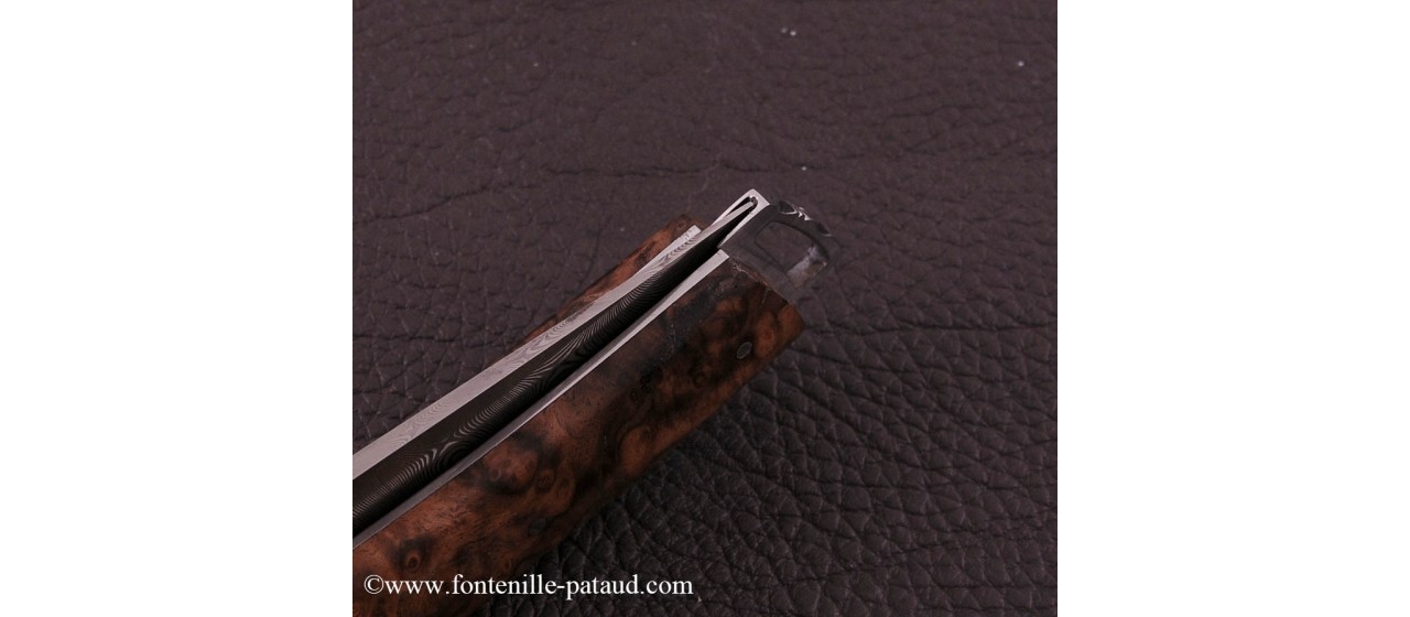 Le Thiers ® Gentleman knife Damascus Walnut