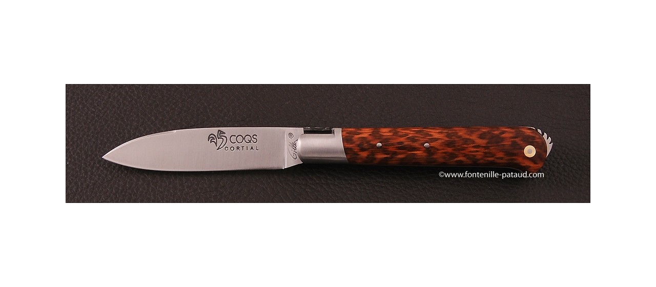 Le 5 Coqs knife Amourette hand made in France