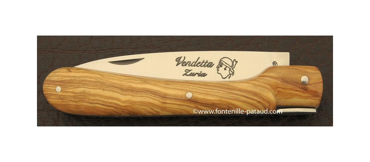 Corsican Vendetta traditional range olivewood