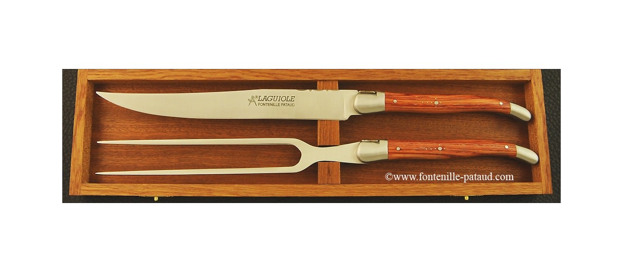 Laguiole Carving Set Rosewood