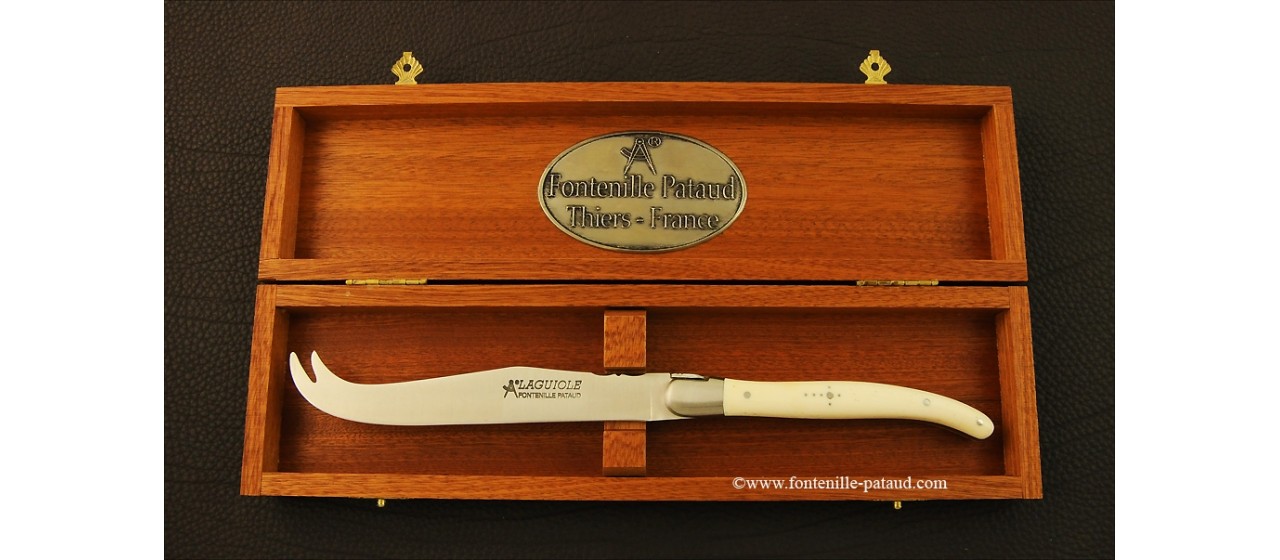 Laguiole Cheese Knife Real cow bone