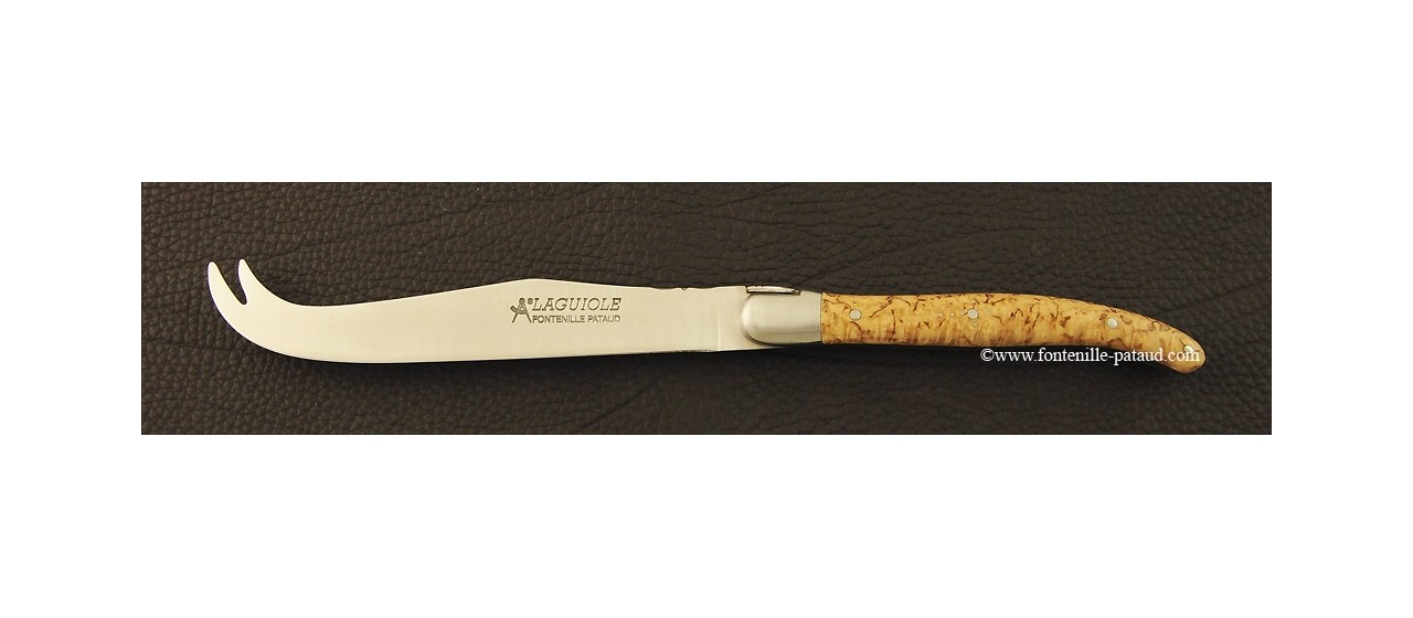 Laguiole Cheese Knife Curly birch