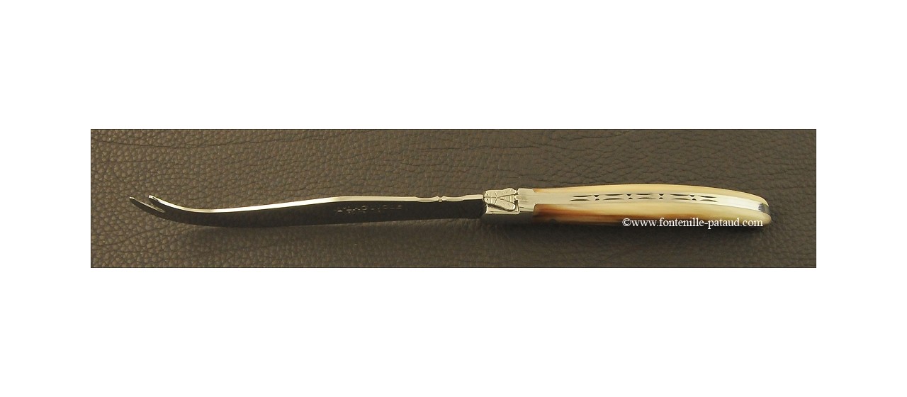 Laguiole Cheese Knife Real horn tip