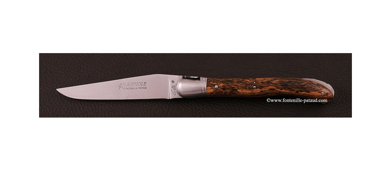 French laguiole knife handcrafted in France by Gilles