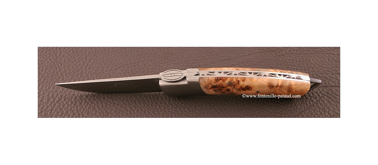Le Thiers ® Gentleman knife Poplar burl