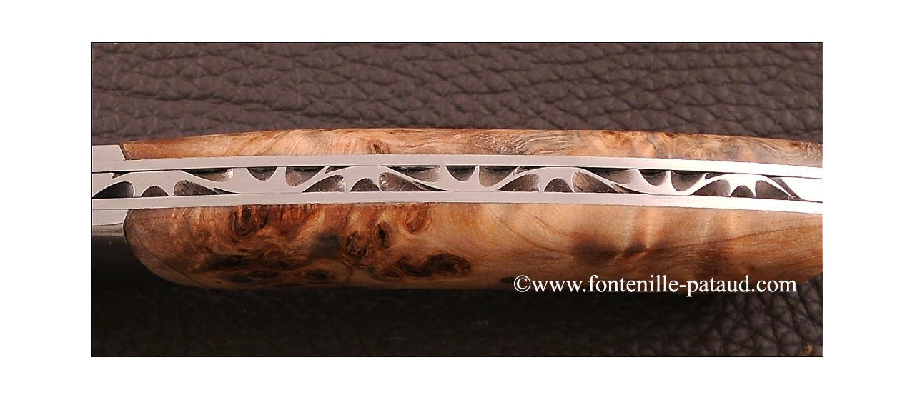 Le Thiers ® Gentleman knife Poplar burl