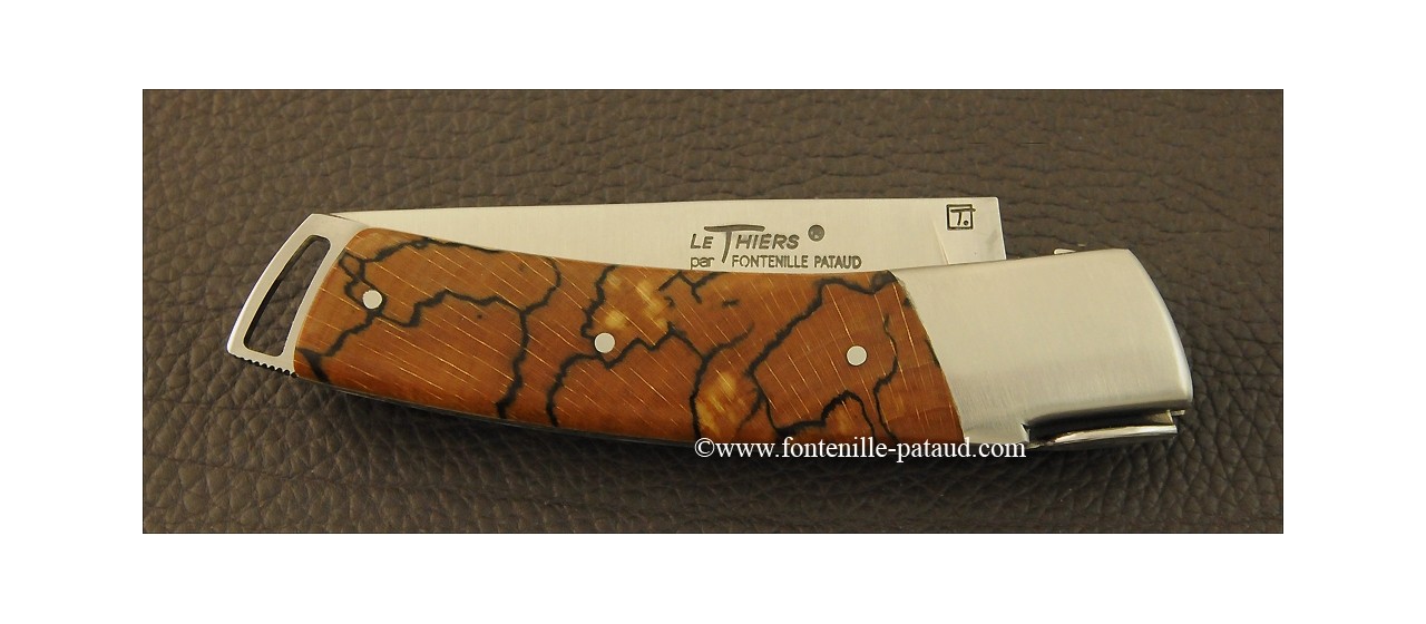 Le Thiers ® Gentleman knife stabilized beech