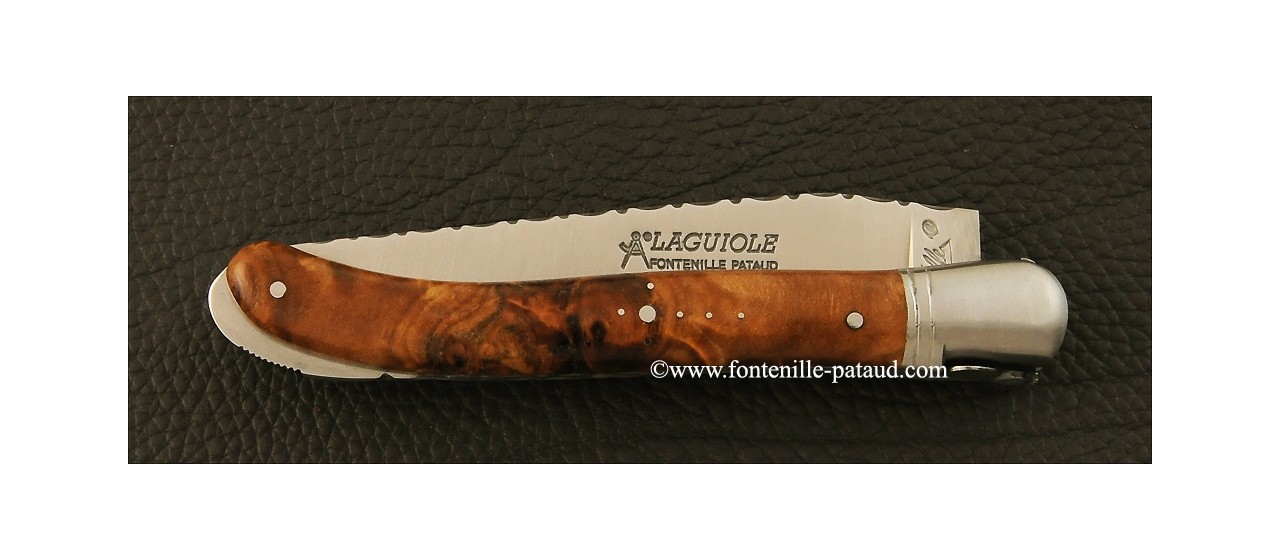 Guilloché range Laguiole knife