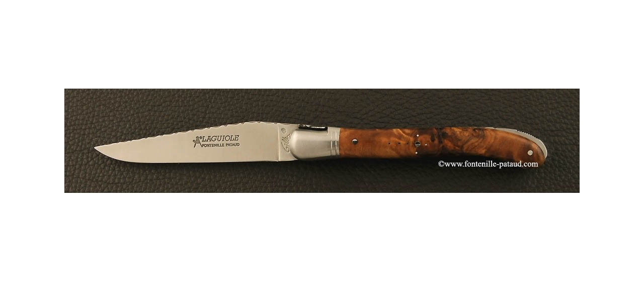 Guilloché range Laguiole knife