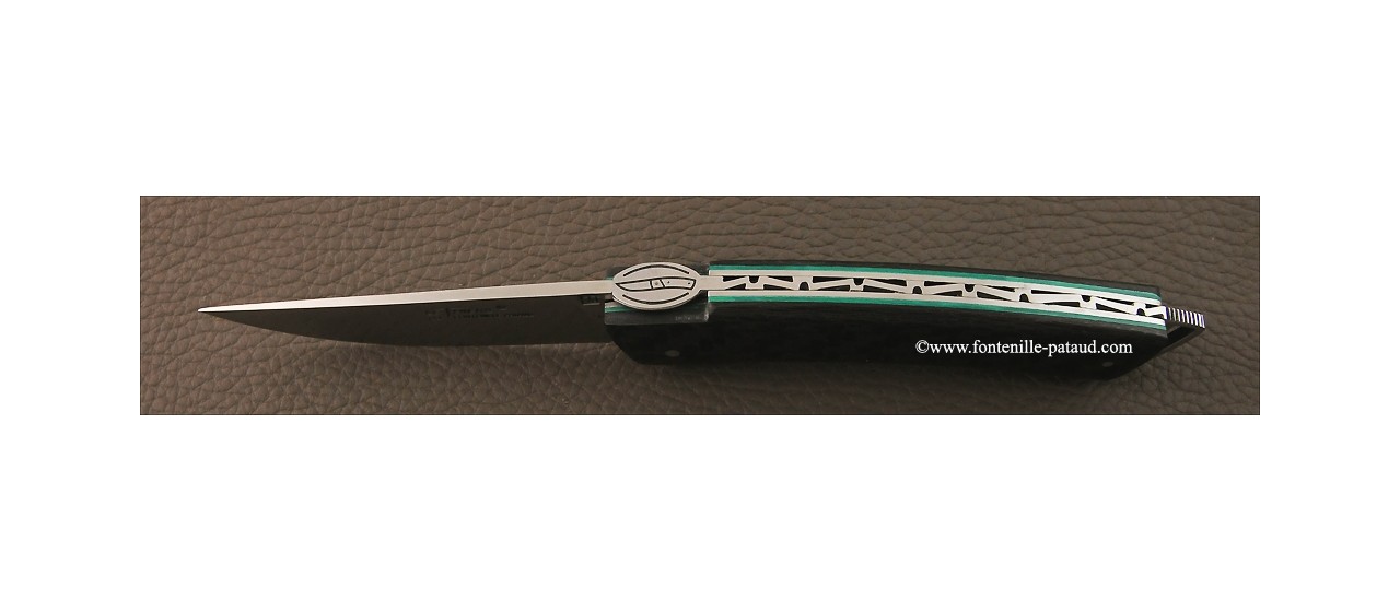 Le Thiers ® Gentleman knife carbon fiber 