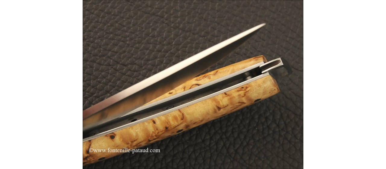 Le Thiers® Nature curly birch knife
