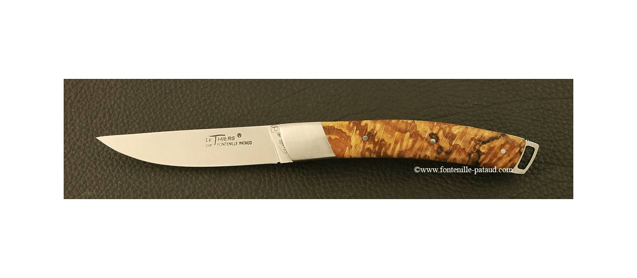 Le Thiers® Nature stabilized beech knife