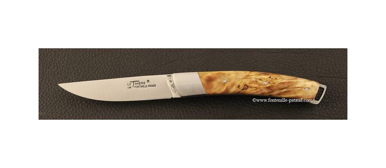 Le Thiers® Nature stabilized poplar burl