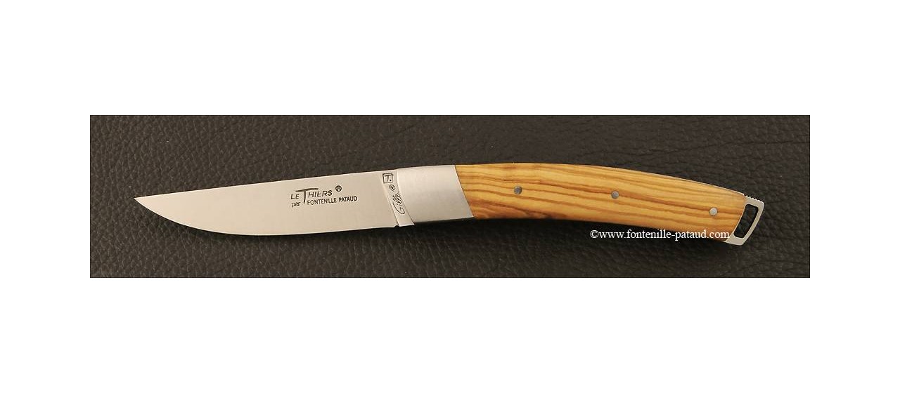 Le Thiers® Nature Olivewood knife