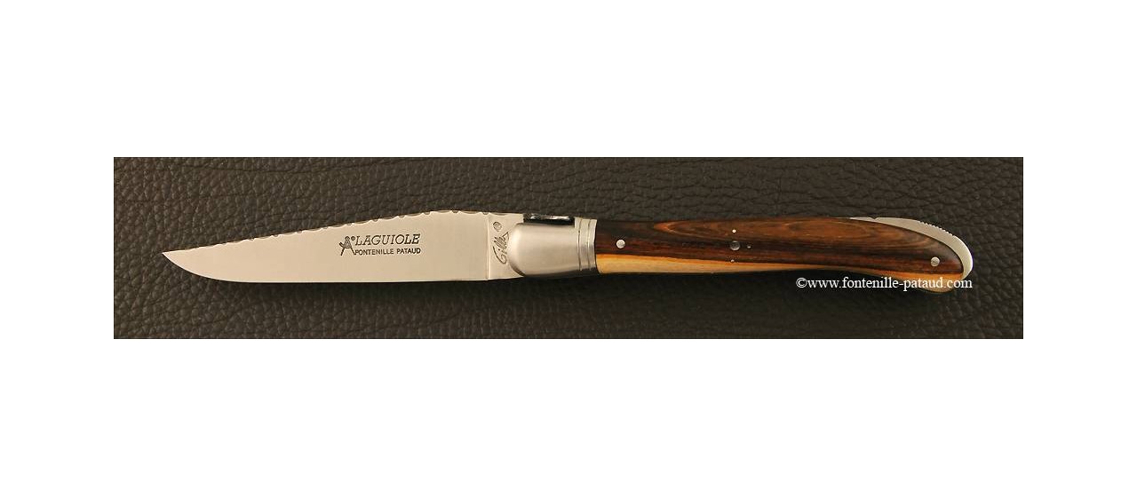 Couteau laguiole avec sécurité fabriqués par des couteliers expérimentés
