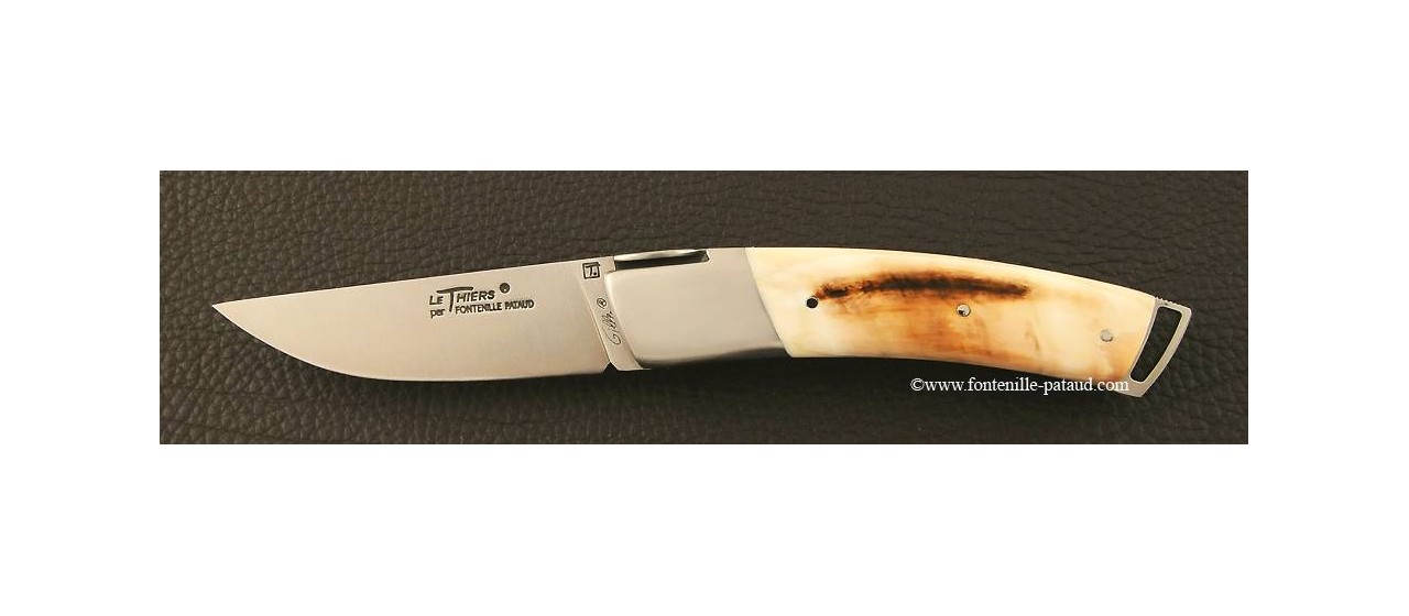 Couteau Le Thiers ® Gentleman ivoire de phacochère