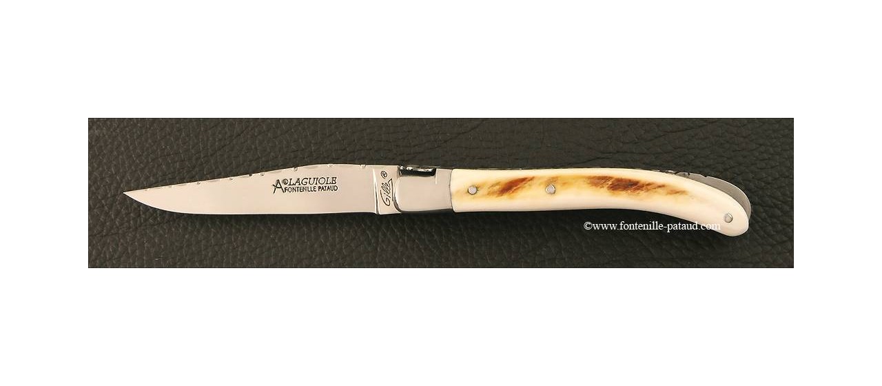 French laguiole knife warthog ivory