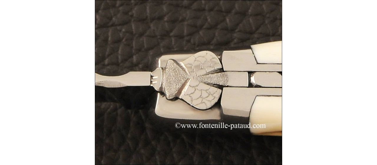 French laguiole knife warthog ivory