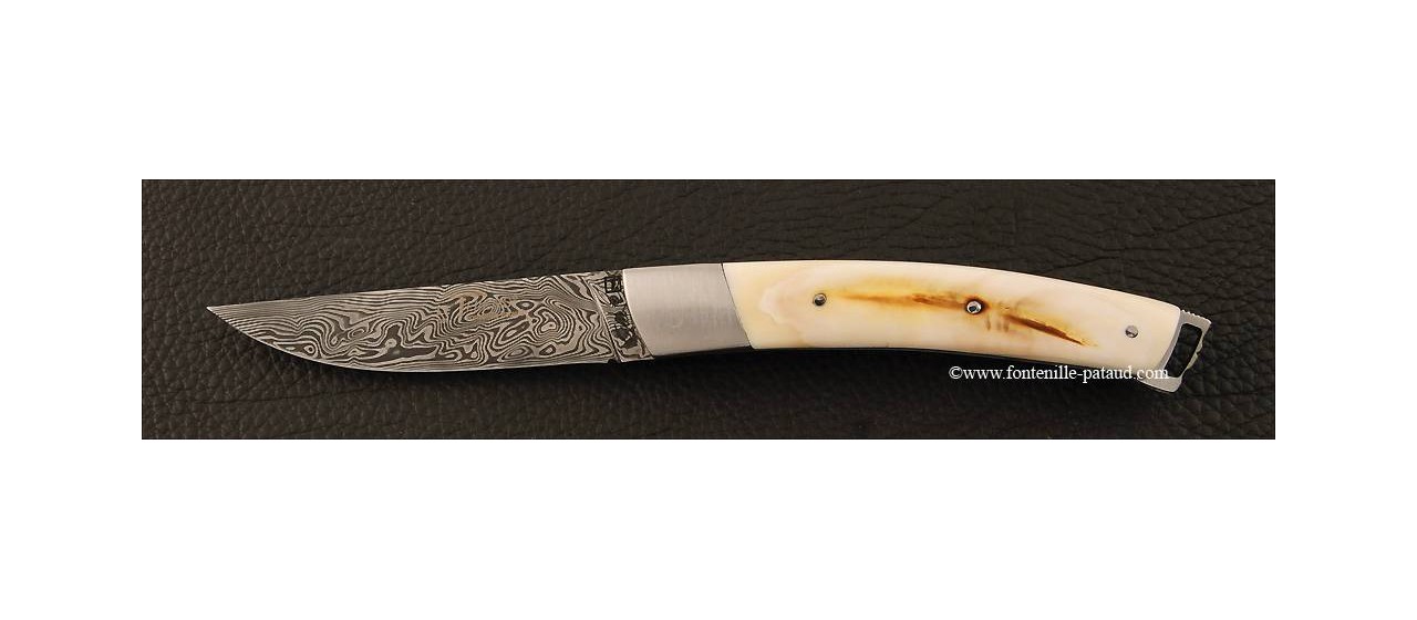 Le Thiers® Nature Damascus Warthog Ivory