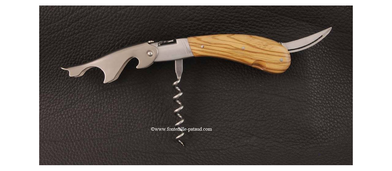 Laguiole Magnum corkscrew Olivewood