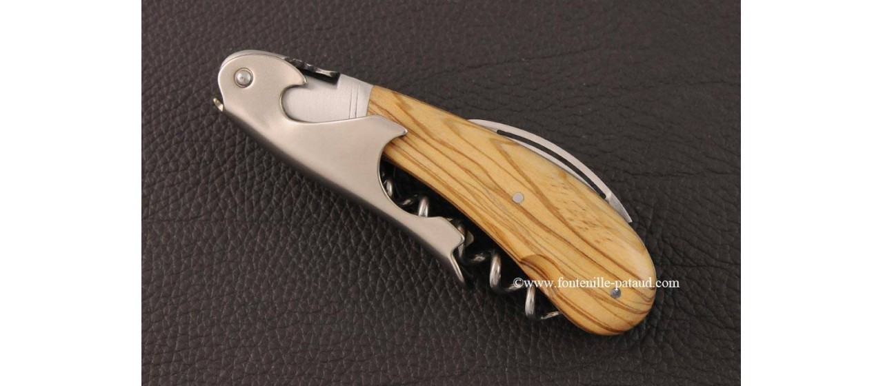 Laguiole Magnum corkscrew Olivewood