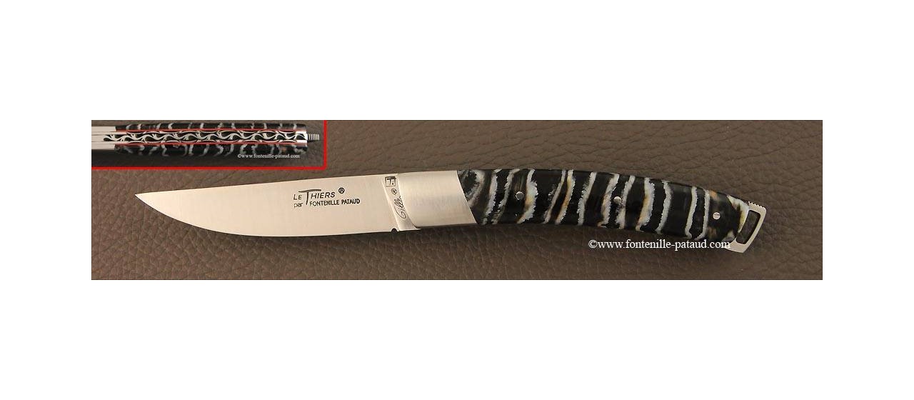 Le Thiers® Nature Molar tooth of mammoth knife