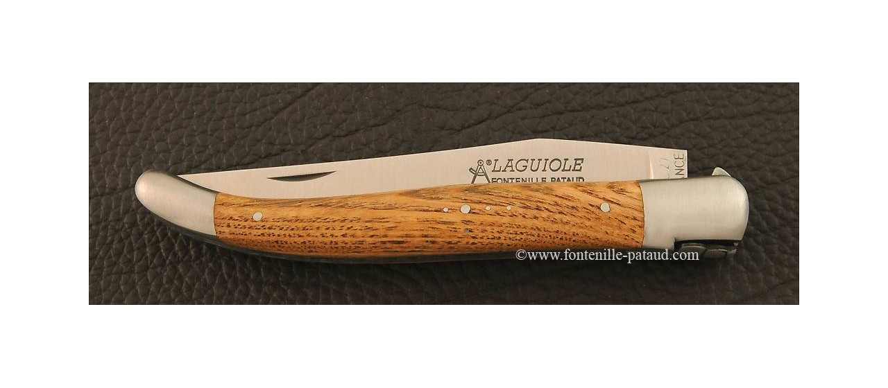 Laguiole Knife essential 12 cm Ash made in France