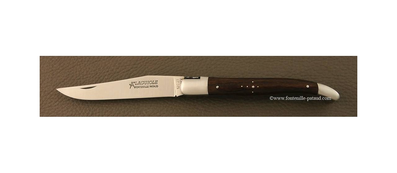 Laguiole Knife essential 12 cm Cherrywood made in France