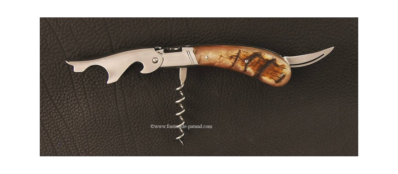 Laguiole Magnum corkscrew Ram horn tip